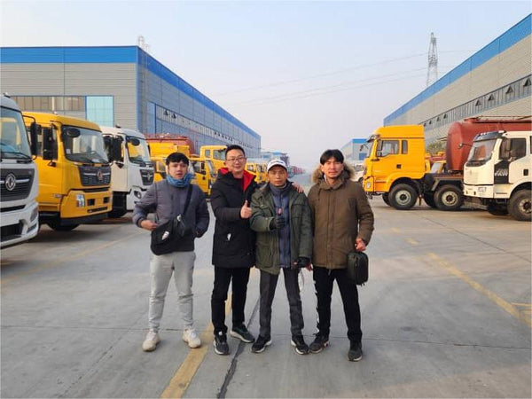 Kyrgyzstan Clients Visit Shenbai Auto Group for Factory Tour