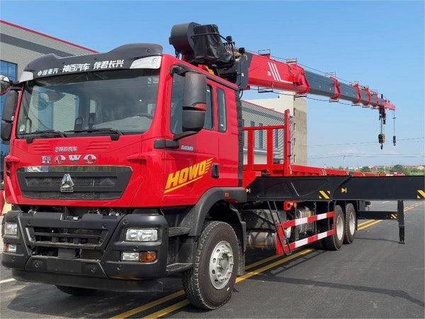 Shenbai TX5 Truck-Mounted Crane – Heavy-Duty Performer, Fully Loaded